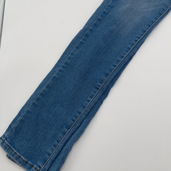 Bamboo Women Blue Jeans Size 0 Stretch Soft Jeggins GUC Light Wash Juniors - Picture 5 of 9